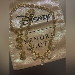 Disney Kendra Scott Mickey Minnie Charm Necklace